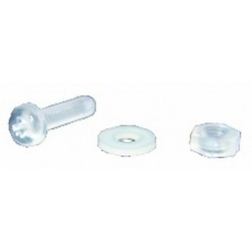 16mm x 4mm Nylon Screws - Pk.25