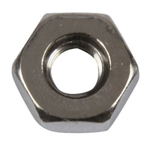 4mm Steel Hex Nuts - Pk.25