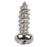 No.4 x 6mm Steel Self Tapping Screws - Pk.25