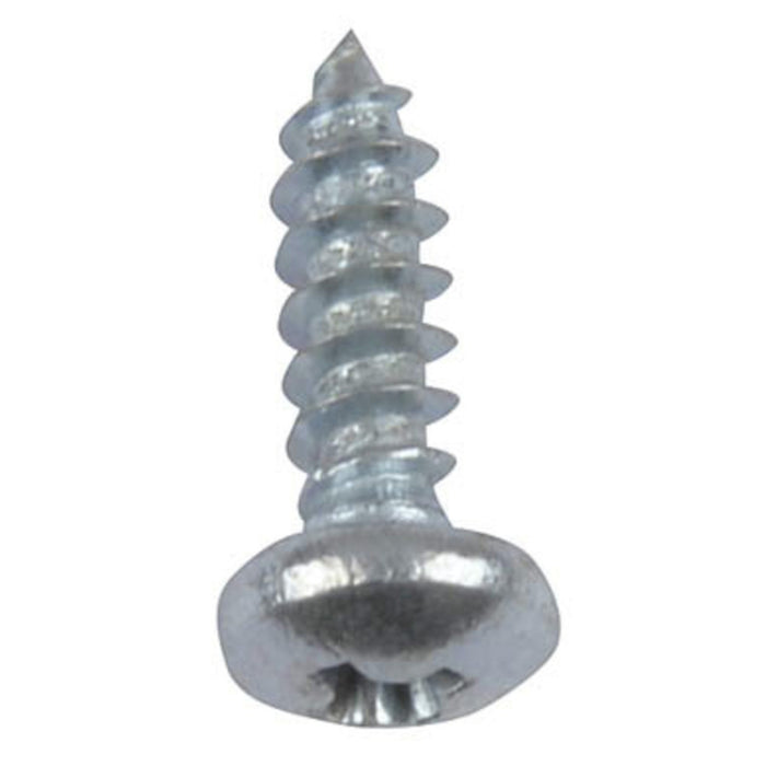 No.4 x 9mm Steel Self Tapping Screws - Pk.25