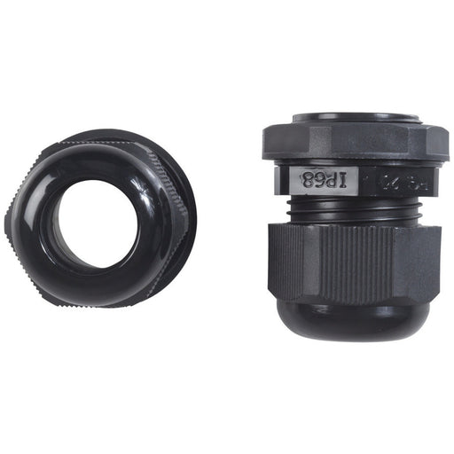 13-18mm DIA IP68 Waterproof Cable Glands - Pk.2