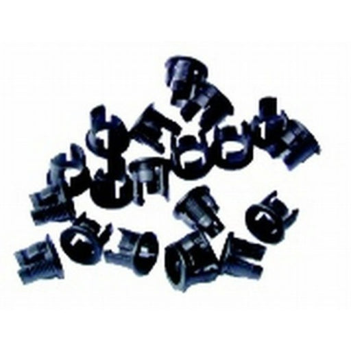 5mm LED Clips Black - Pack of 100