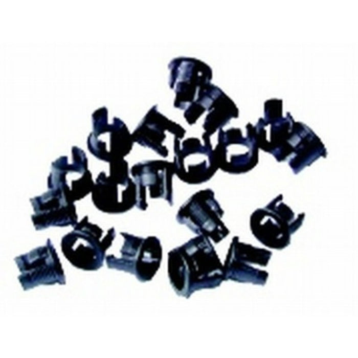 5mm LED Clips Black - Pack of 100