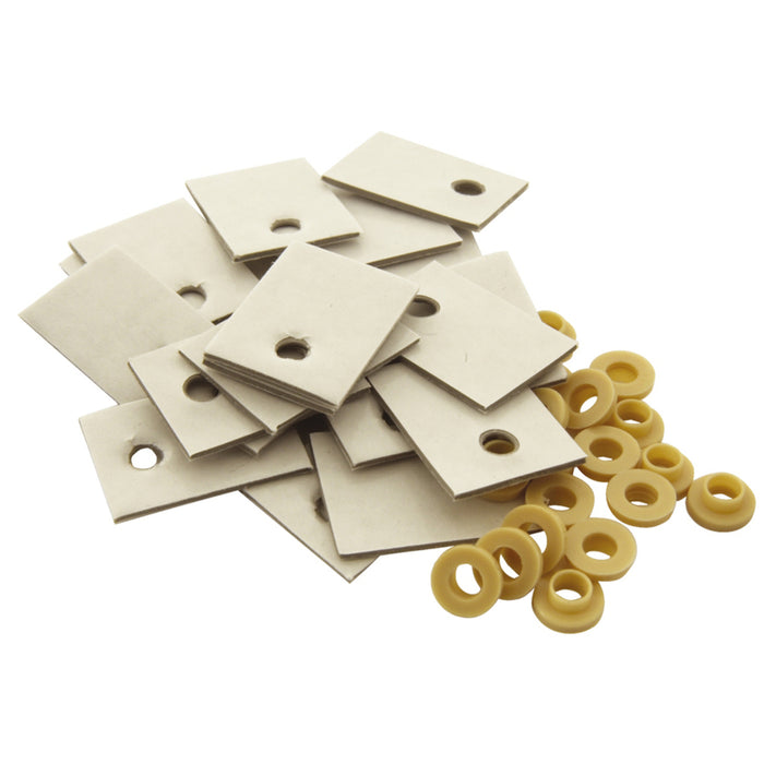 Adhesive Transistor Mounting Washer Kits