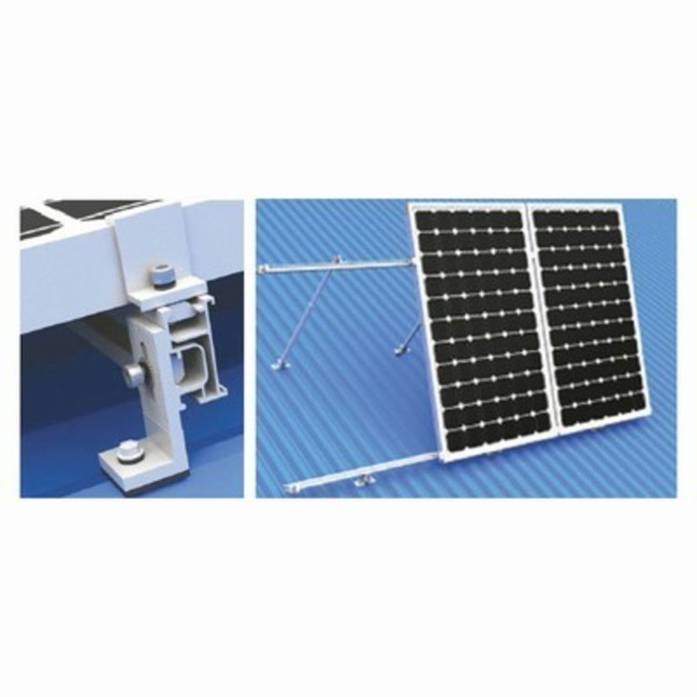 Solar Panel Adjacent Front Leg Tilt