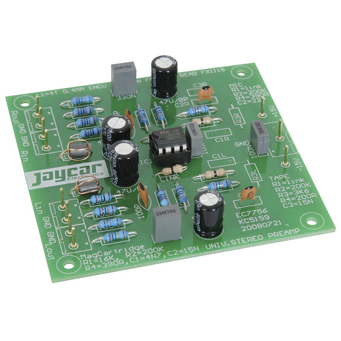 Universal Stereo Preamplifier Kit