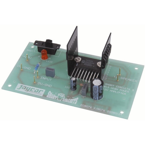 Short Circuits Three Project - High Power 12V Amplifier