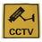 CCTV Sticker Large Size