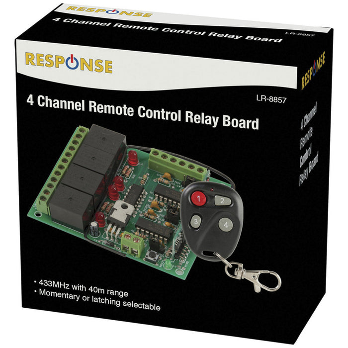 RELAY CONTROLLER 4WAY GARAGE/GATE MODULE