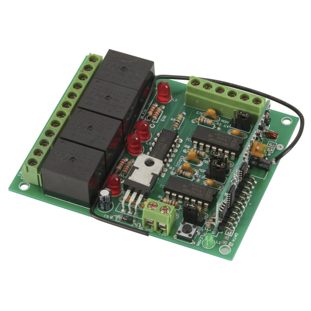 RELAY CONTROLLER 4WAY GARAGE/GATE MODULE