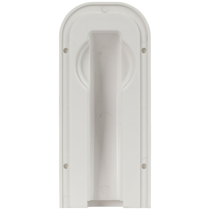 White Roof Mount Cable Entry Cover