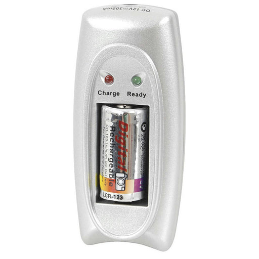 Lithium Ion CR123A Battery Charger