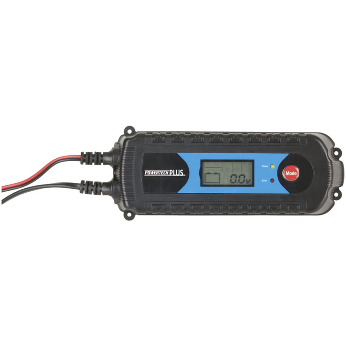 4 Stage 6/12V 4A Battery Charger with LCD Display