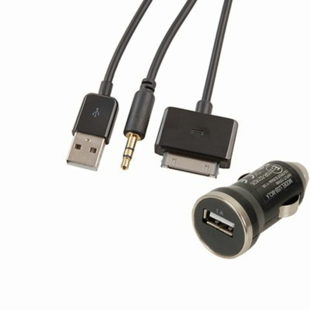 iPhone®/iPod® Car Charger/Audio Kit