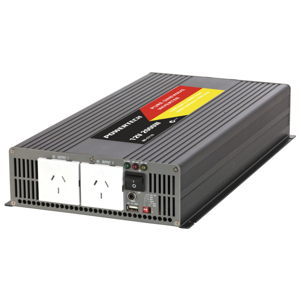 2000 Watt 12VDC to 230VAC Pure Sine Wave Inverter