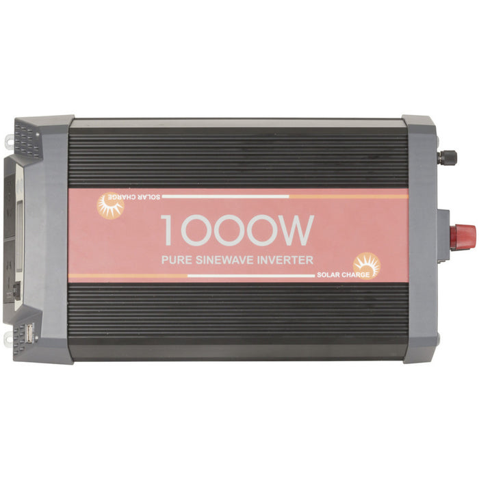 1000W Pure Sine Wave Inverter with 30A Solar Regulator