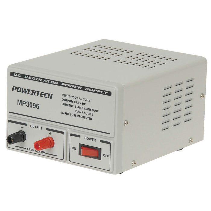 13.8 Volt 5 Amp DC Lab Power Supply