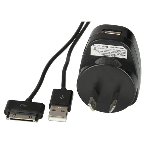 Mains Power Adaptor for iPad®/iPhone®/iPod®