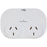 Double Adaptor with 2 x USB ports 2.4A Total