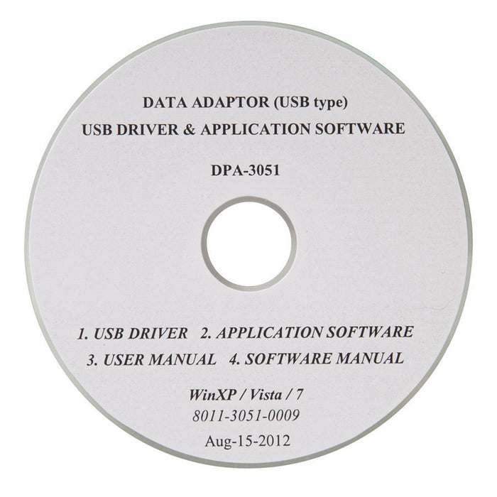 USB Data Adaptor for DC Power Meters