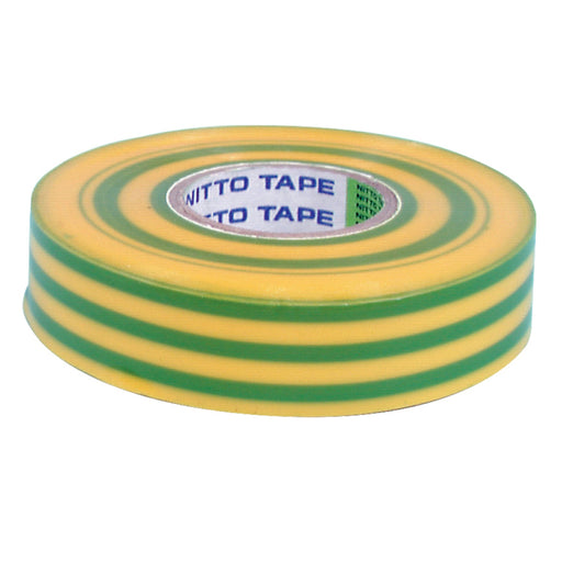 PVC Insulation Tape - Yellow/Green - 20m