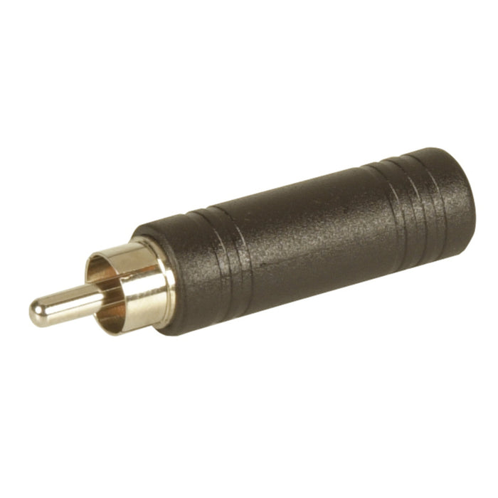 RCA Plug to 6.5mm Mono Socket Adaptor