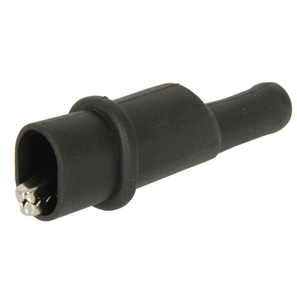 4mm Banana Socket to Alligator Clip - Black