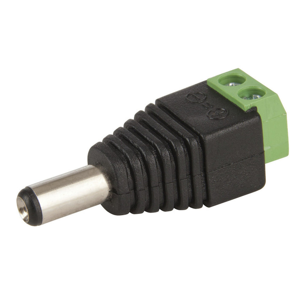 2.1mm DC Plug with Screw Terminals