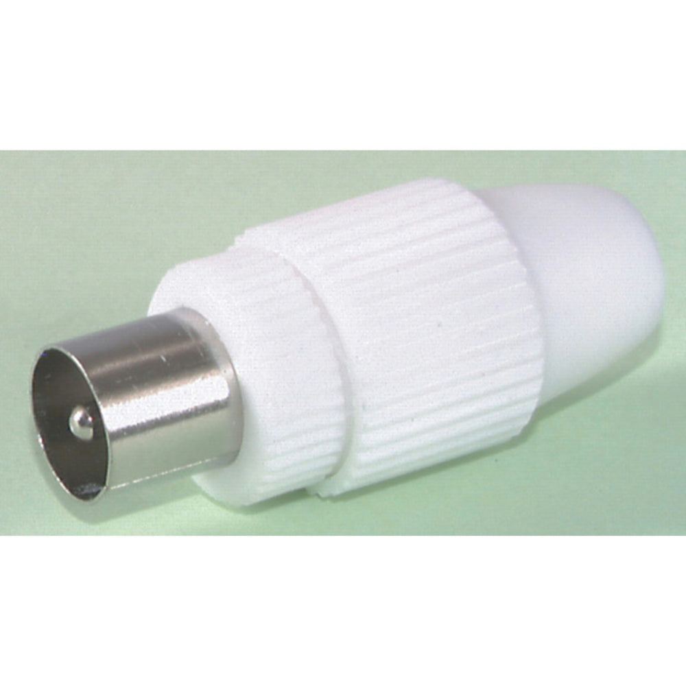 75 OHM PLASTIC Line TV Plug