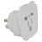 Earthed Mains Adaptor for Use in Australia and New Zealand