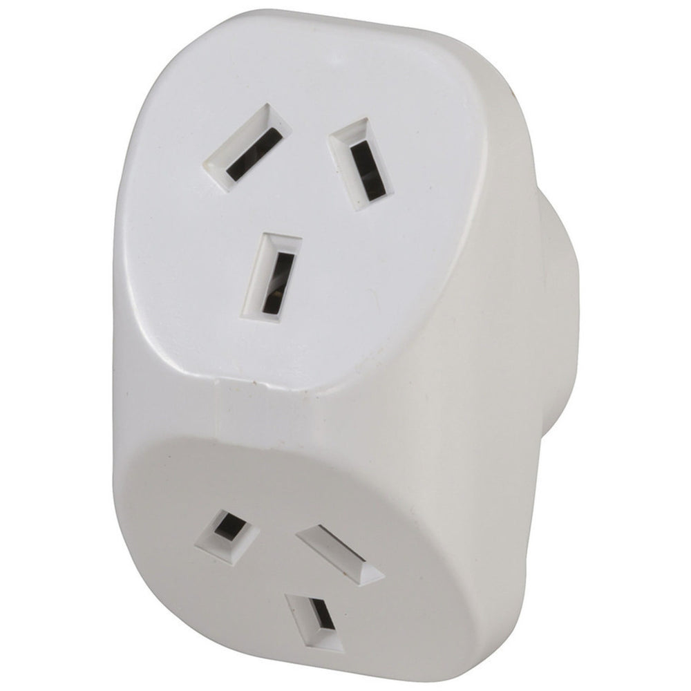 Mains Double Adaptor (Standard)