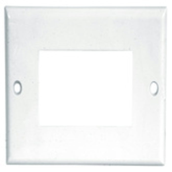 Wallplate with cutout