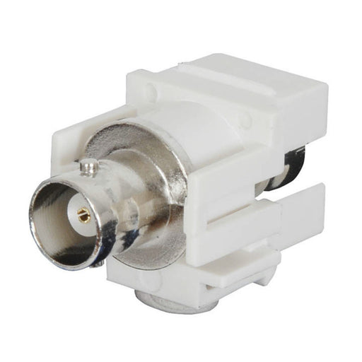 Keystone Insert - BNC to BNC Socket White