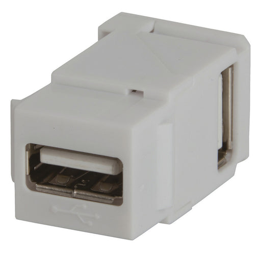 Right Angle USB 2.0 Socket Keystone Insert