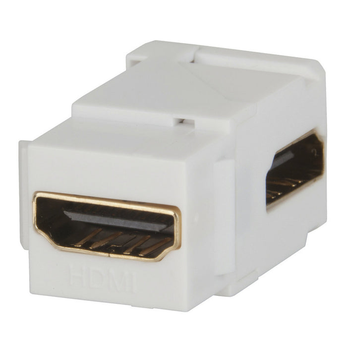 Right Angle HDMI Socket Keystone Insert