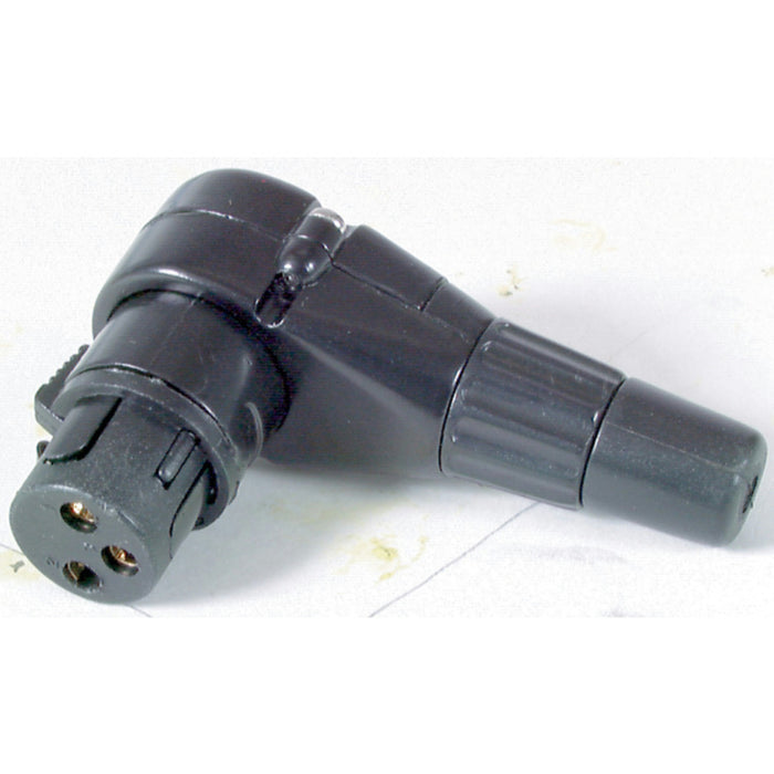 3 Pin Right Angle Cannon Type Connector