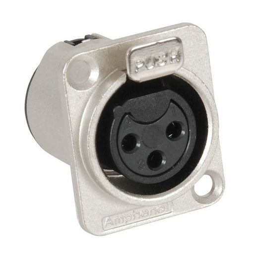 Amphenol Chassis Mount D-Series XLR Socket - Female