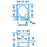 PCB Modular Sockets 6/6 - RJ12