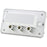 USB Wallplate 240V GPO with 4 x 3.15A USB Sockets