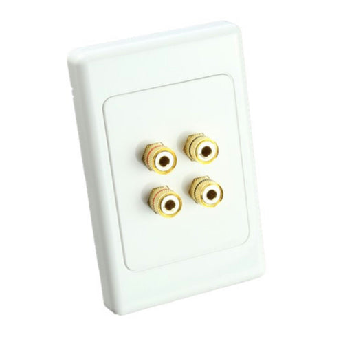 Gold SCREW TERMINALS ON LARGE WALLPLATE