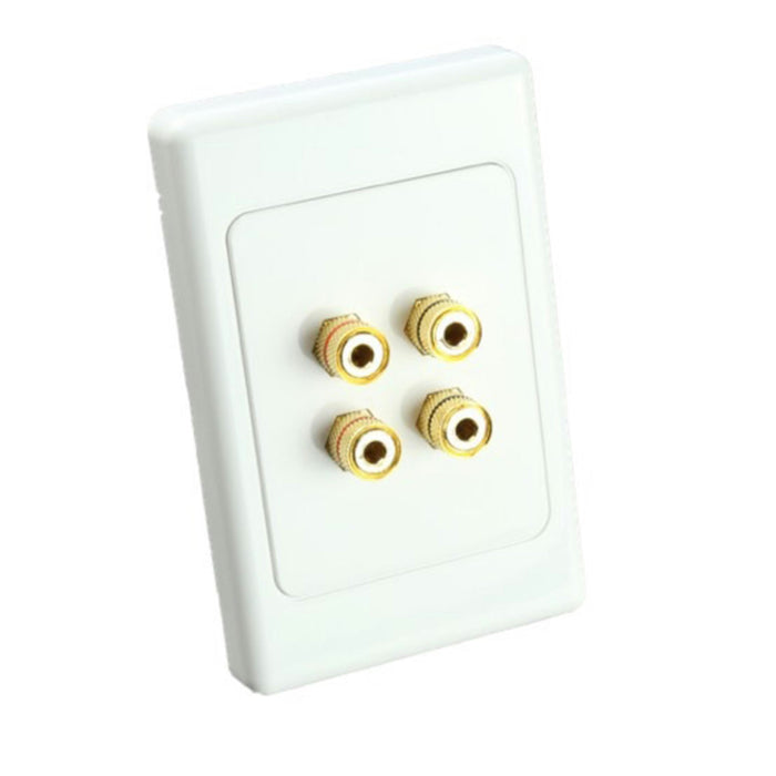 Gold SCREW TERMINALS ON LARGE WALLPLATE