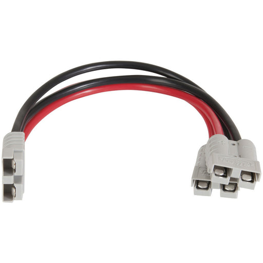 High Current Connector Piggyback Lead 50A 8G R&B