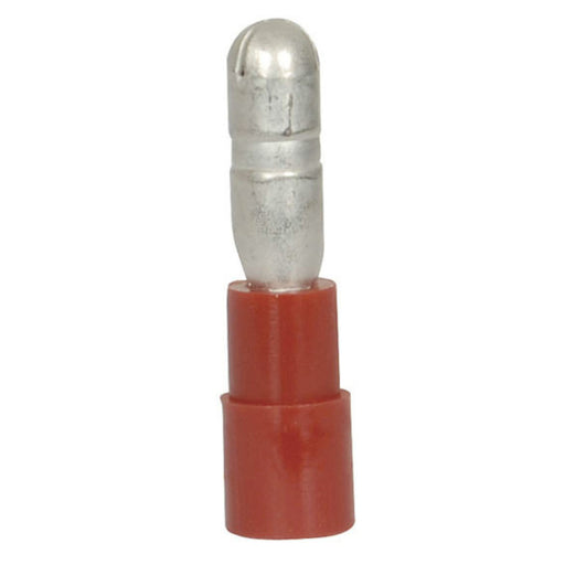 4mm Bullet Male - Red - Pk.8