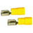 Female Spade - Yellow - Pk.100 Female Spade - Yellow - Pk.100