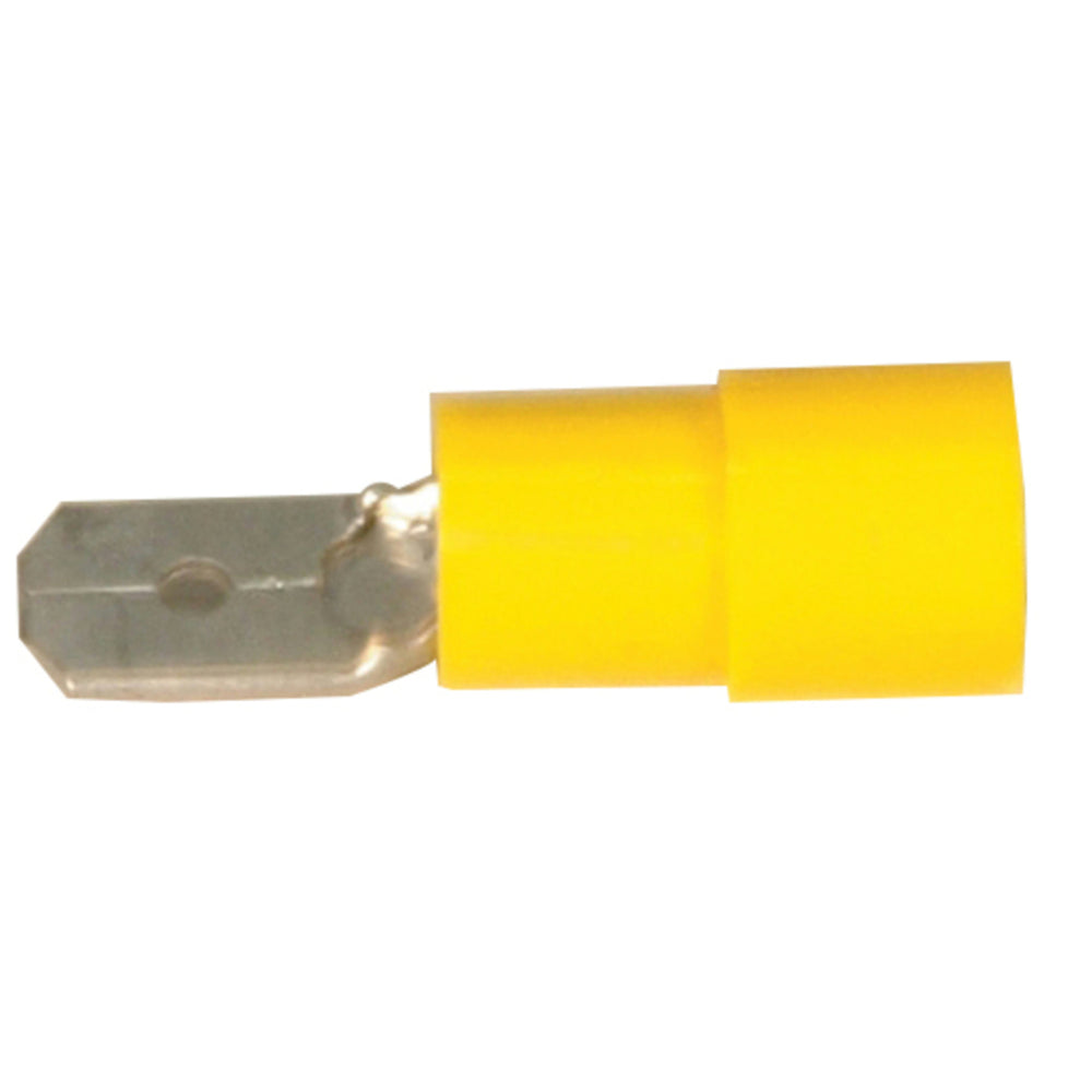 Male Spade - Yellow - Pk.100 Male Spade - Yellow - Pk.100