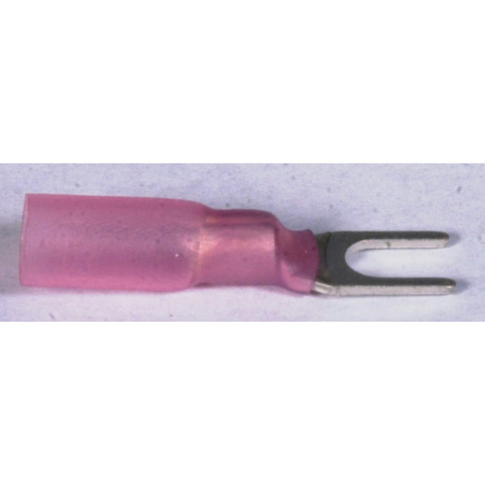 Forked Spade - Red - Pkt 8 - Self Sealing Quick Connectors