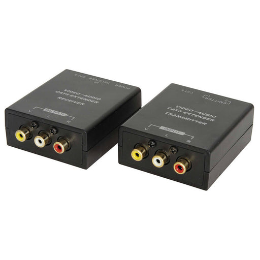 Cat 5 A/V Extender Balun with IR Remote Sensor