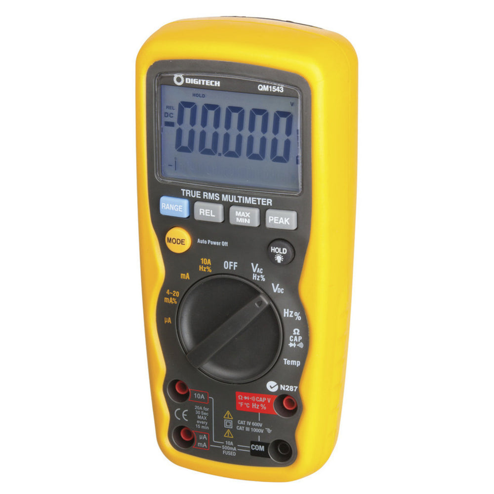 True RMS CAT IV Digital Multimeter - IP67 Rated