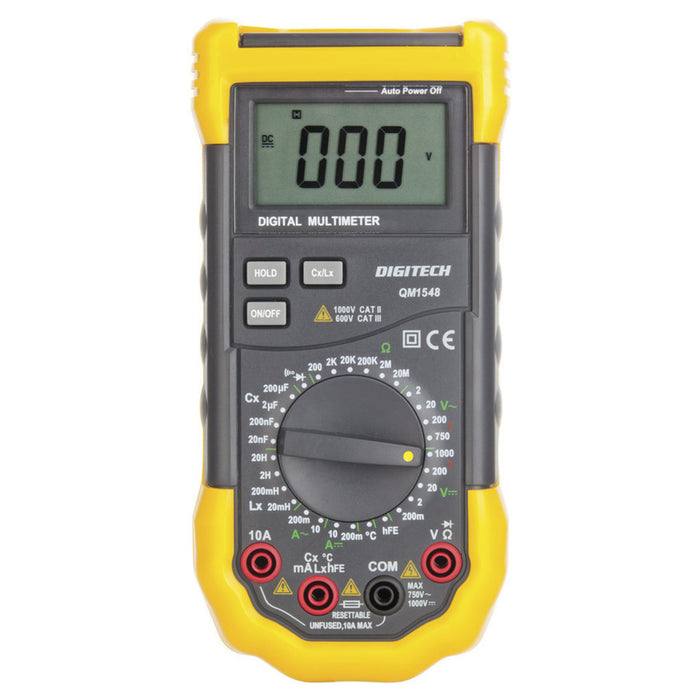 Cat III 2000 Count Inductance/Capacitance DMM