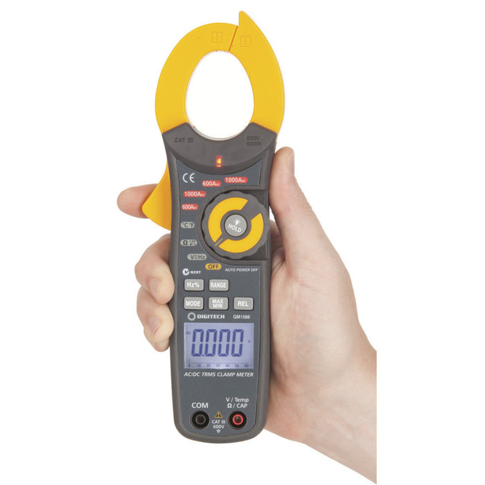 1000A True RMS AC/DC Clamp Meter